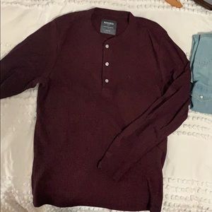 Bonobos long sleeve Henley